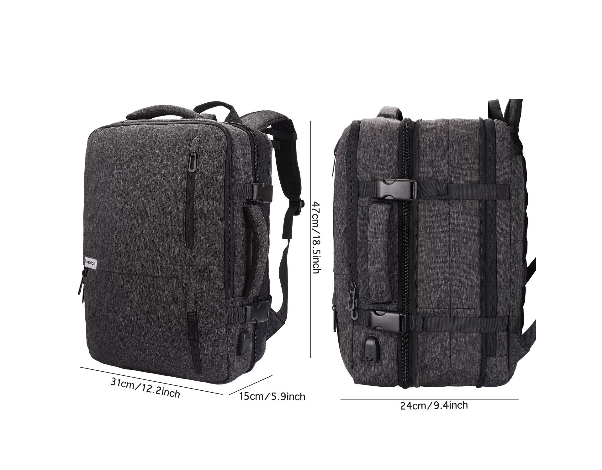 40L Laptop Backpack - lightweight and waterproof